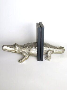 Alligator / Crocodile Bookends